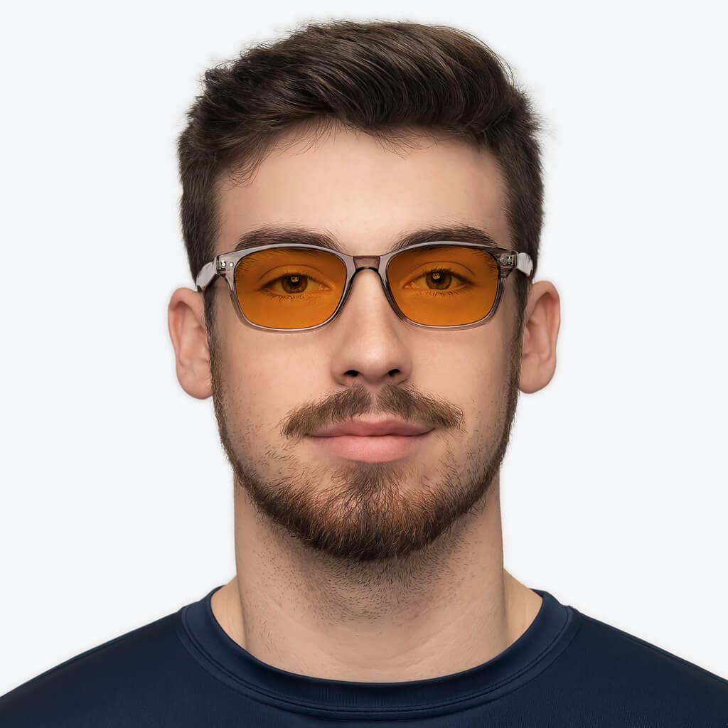 SunDown Lucent Blue Blocking Glasses-Pearl Grey - Image 4