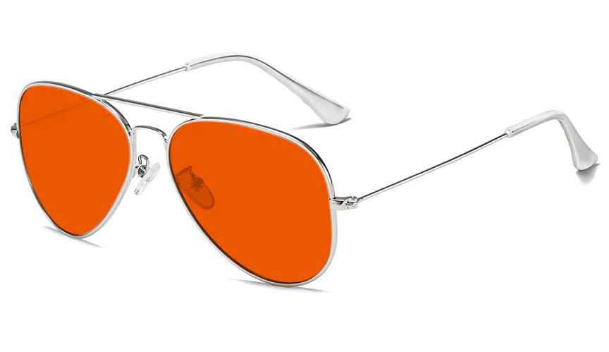 NightFall Aviator Blue Blocking Glasses - Image 2