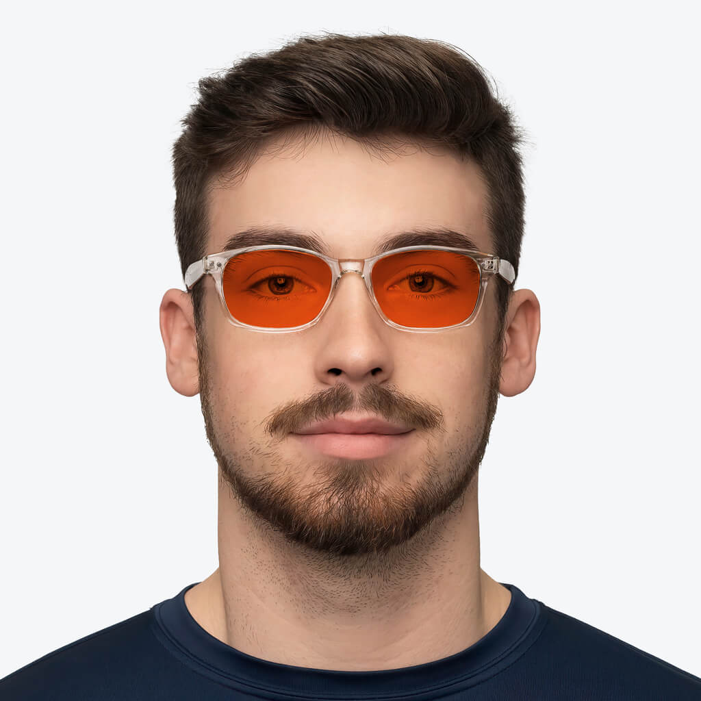 NightFall Lucent Blue Blocking Glasses - Crystal - Image 3