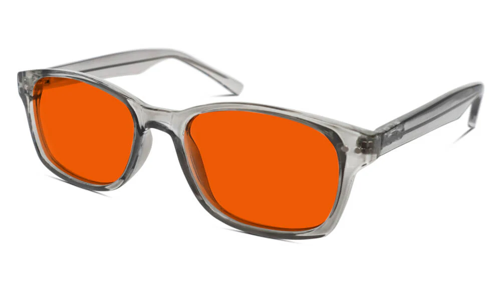 NightFall Lucent Blue Blocking Glasses - Pearl Grey - Image 2