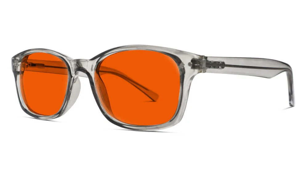 NightFall Lucent Blue Blocking Glasses - Pearl Grey - Image 8