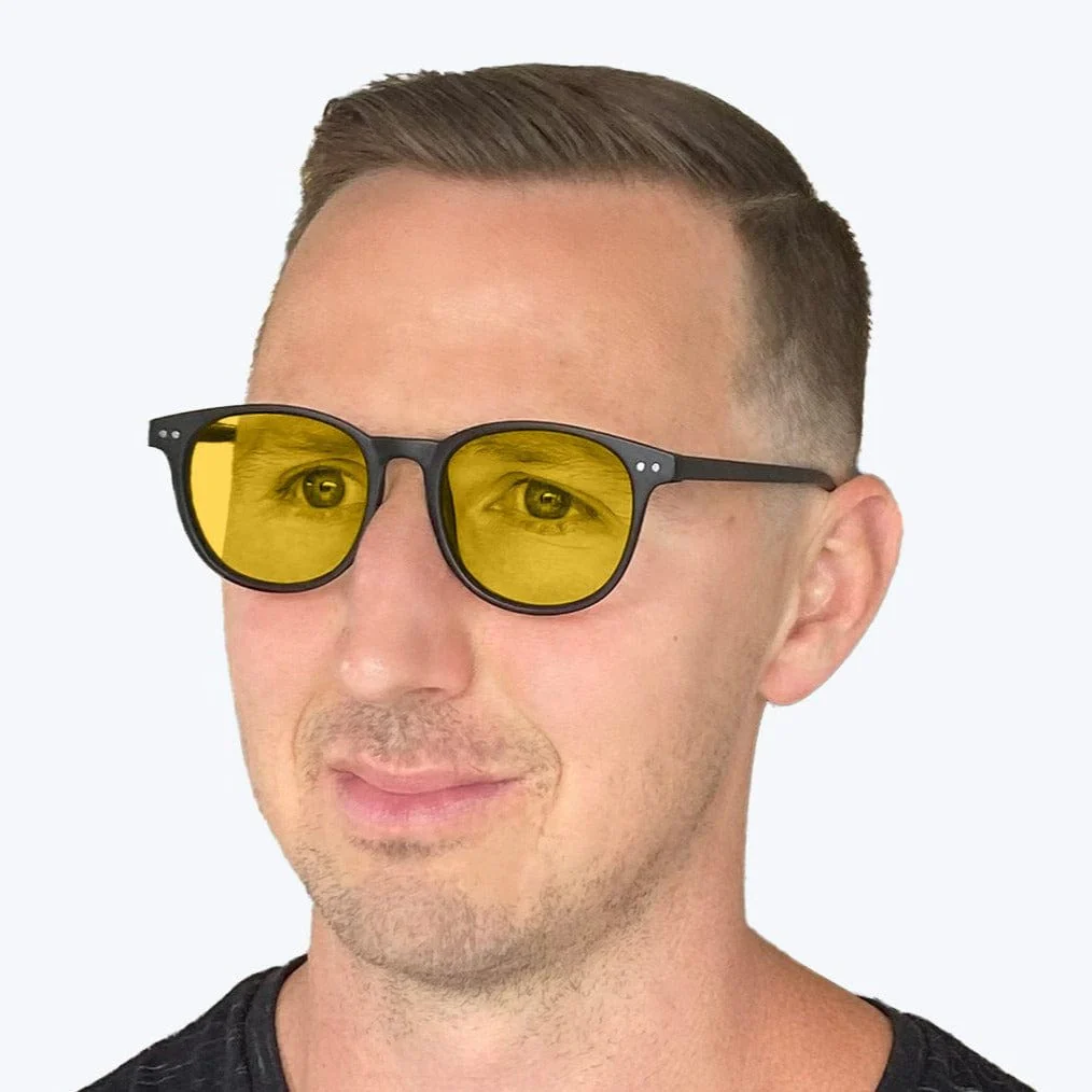 DayMax Billie Glasses - Matt Black - Readers - Image 5