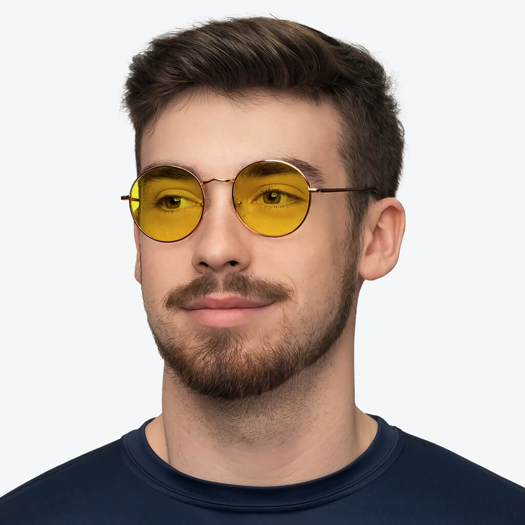 DayMax Elton Glasses - Gold - Prescription - Image 4