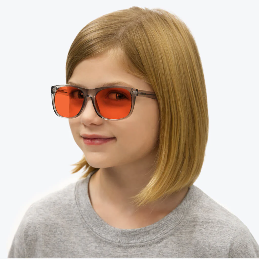 Kids NightFall Blue Blocking Glasses - Grey - Readers - Image 7