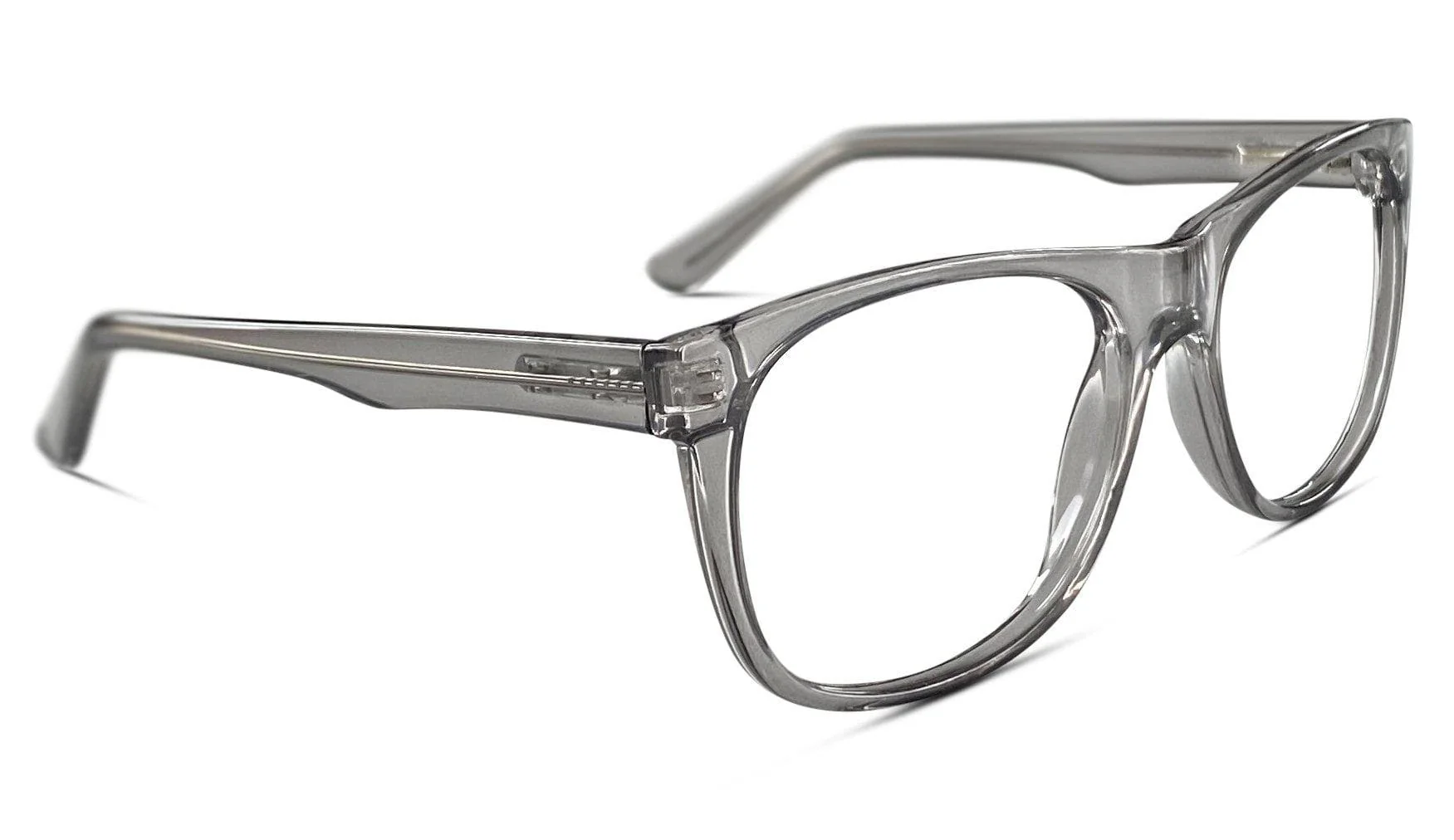 Kids ScreenTime Computer Glasses Pearl Grey - Medium - Image 3