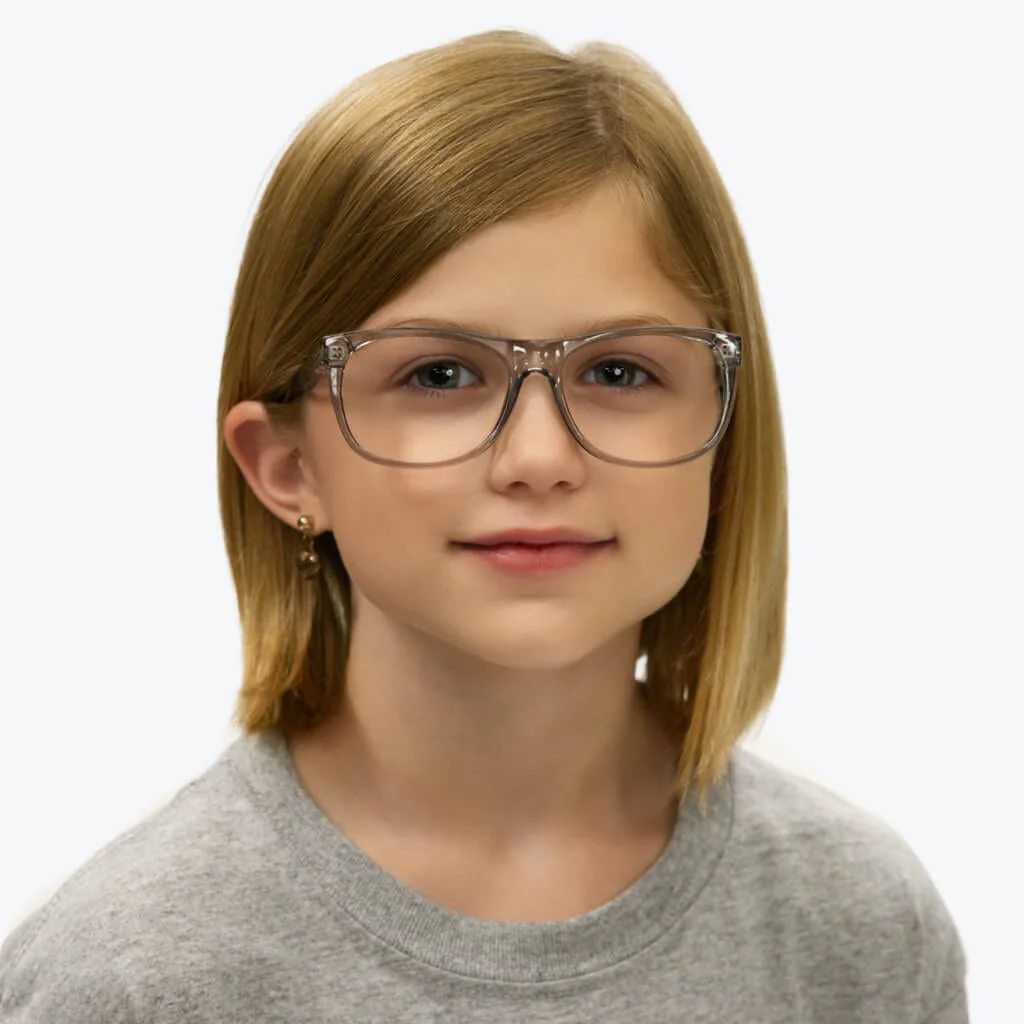 Kids ScreenTime Computer Glasses Pearl Grey -  Prescription - Image 3