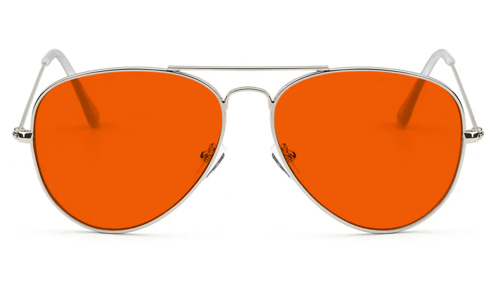 NightFall Aviator Blue Blocking Glasses - Readers - Image 3