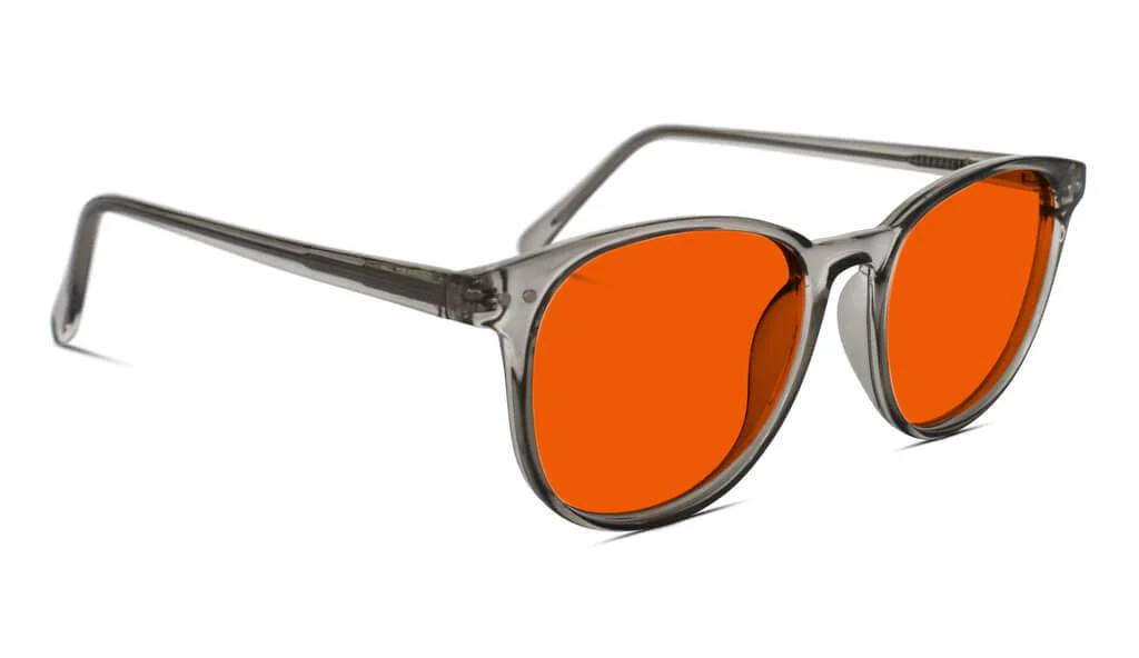 NightFall Billie Blue Blocking Glasses - Pearl Grey - Image 3