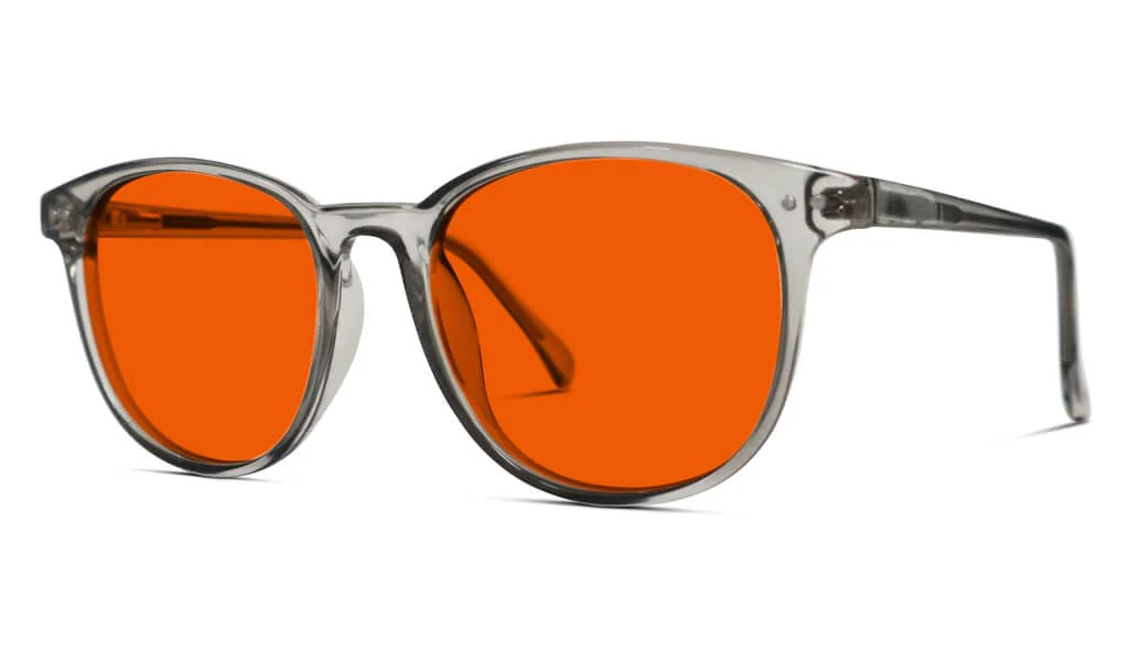 NightFall Billie Blue Blocking Glasses - Pearl Grey - Image 4