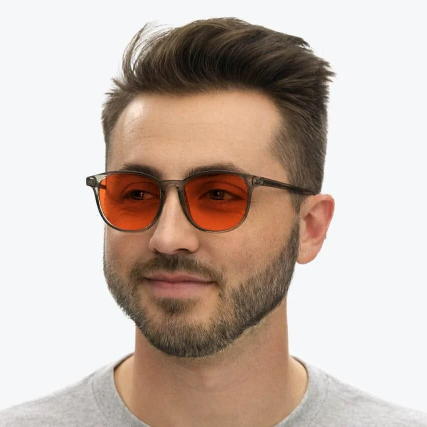 NightFall Billie Blue Blocking Glasses - Pearl Grey - Image 7