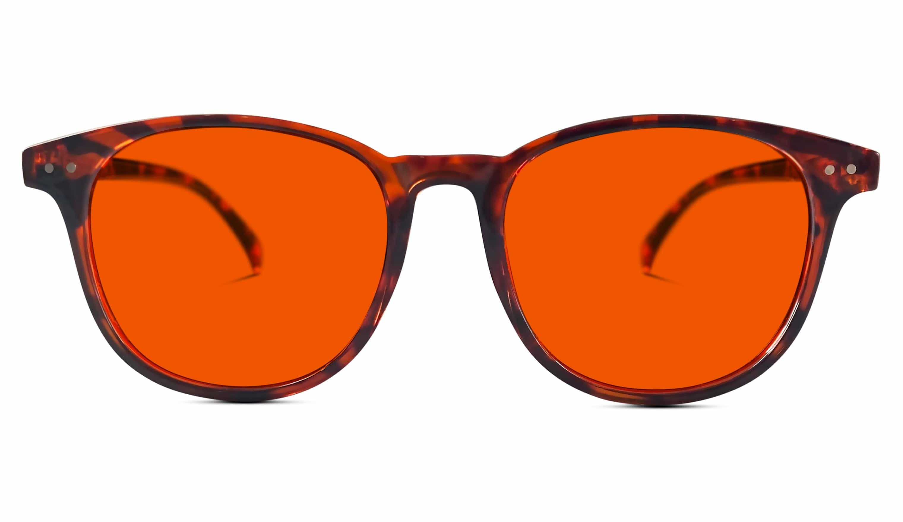 NightFall Billie Blue Blocking Glasses - Tortoise - Readers