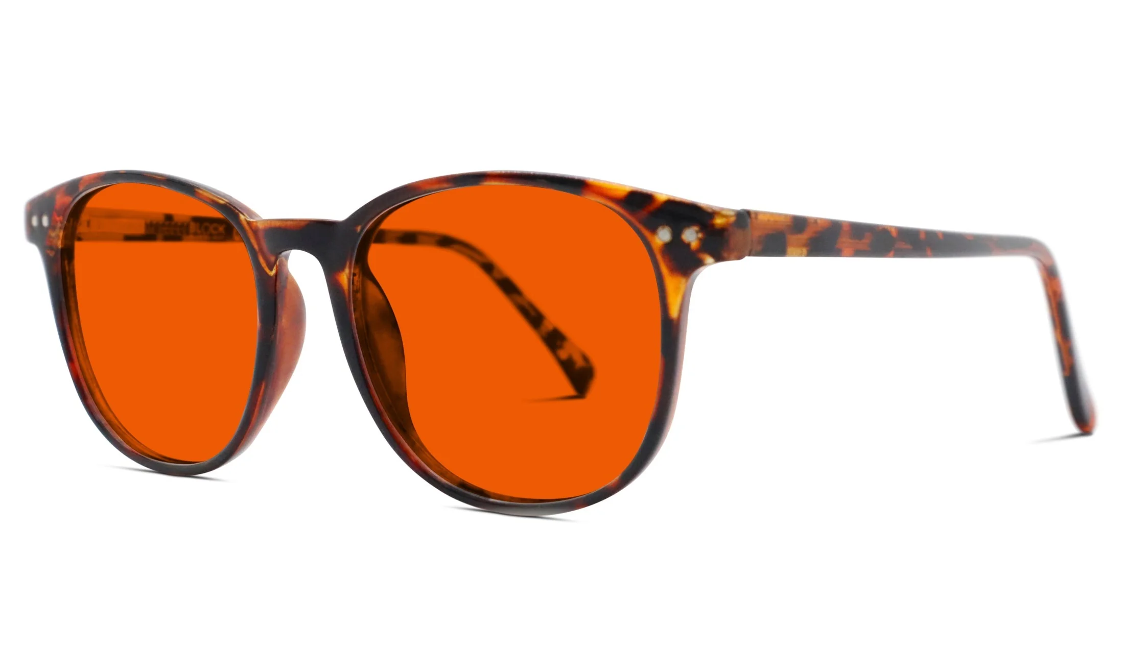 NightFall Billie Blue Blocking Glasses - Tortoise - Readers - Image 7