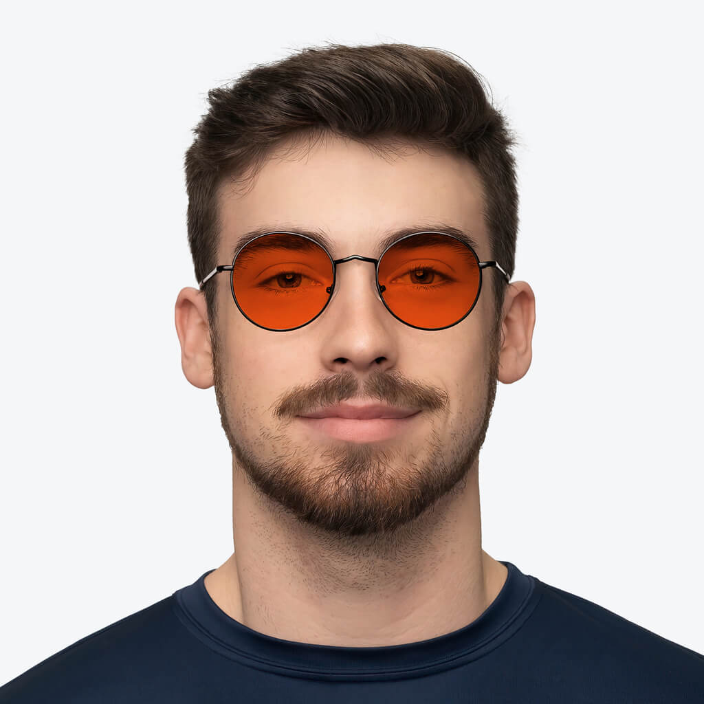 NightFall Elton Blue Blocking Glasses - Black - Image 3