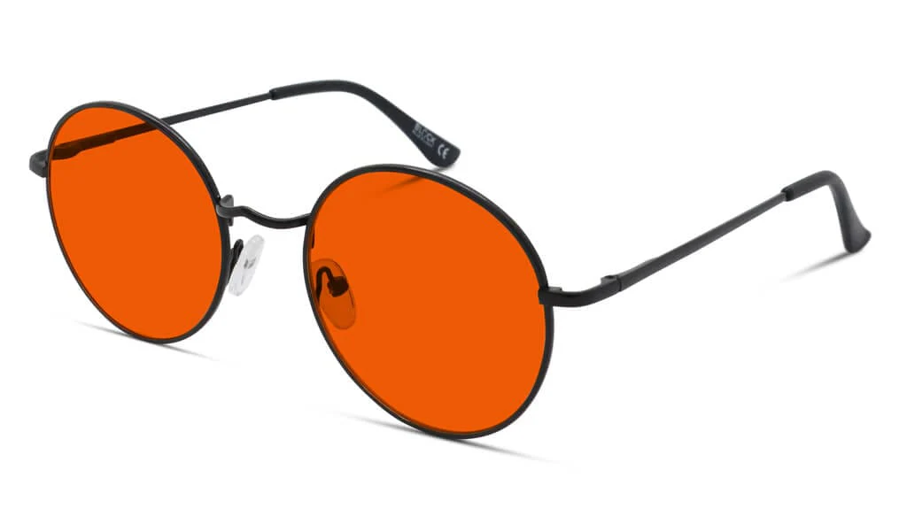 NightFall Elton Blue Blocking Glasses - Black - Prescription - Image 2