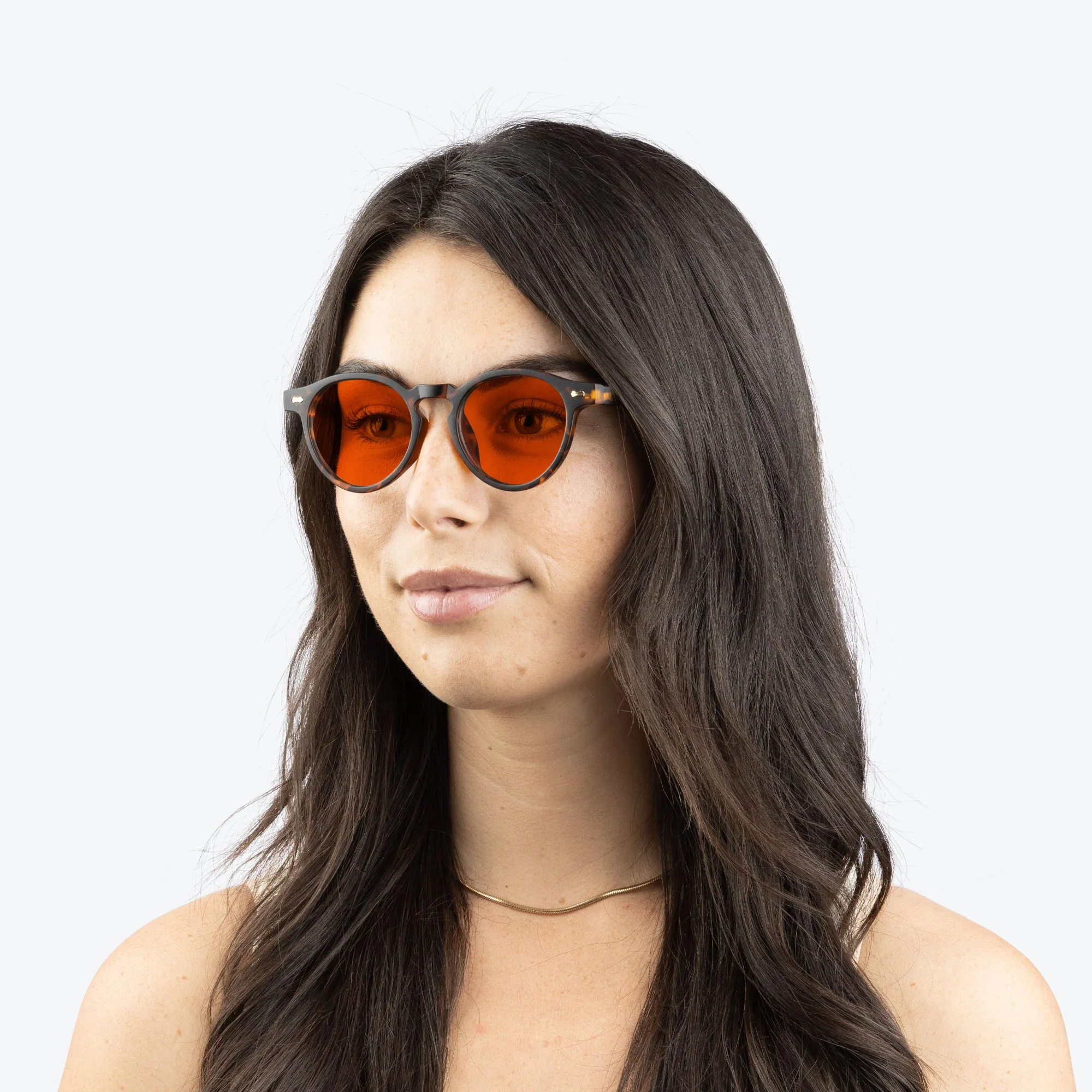 NightFall Oscar Blue Blocking Glasses - Tortoise - Image 4
