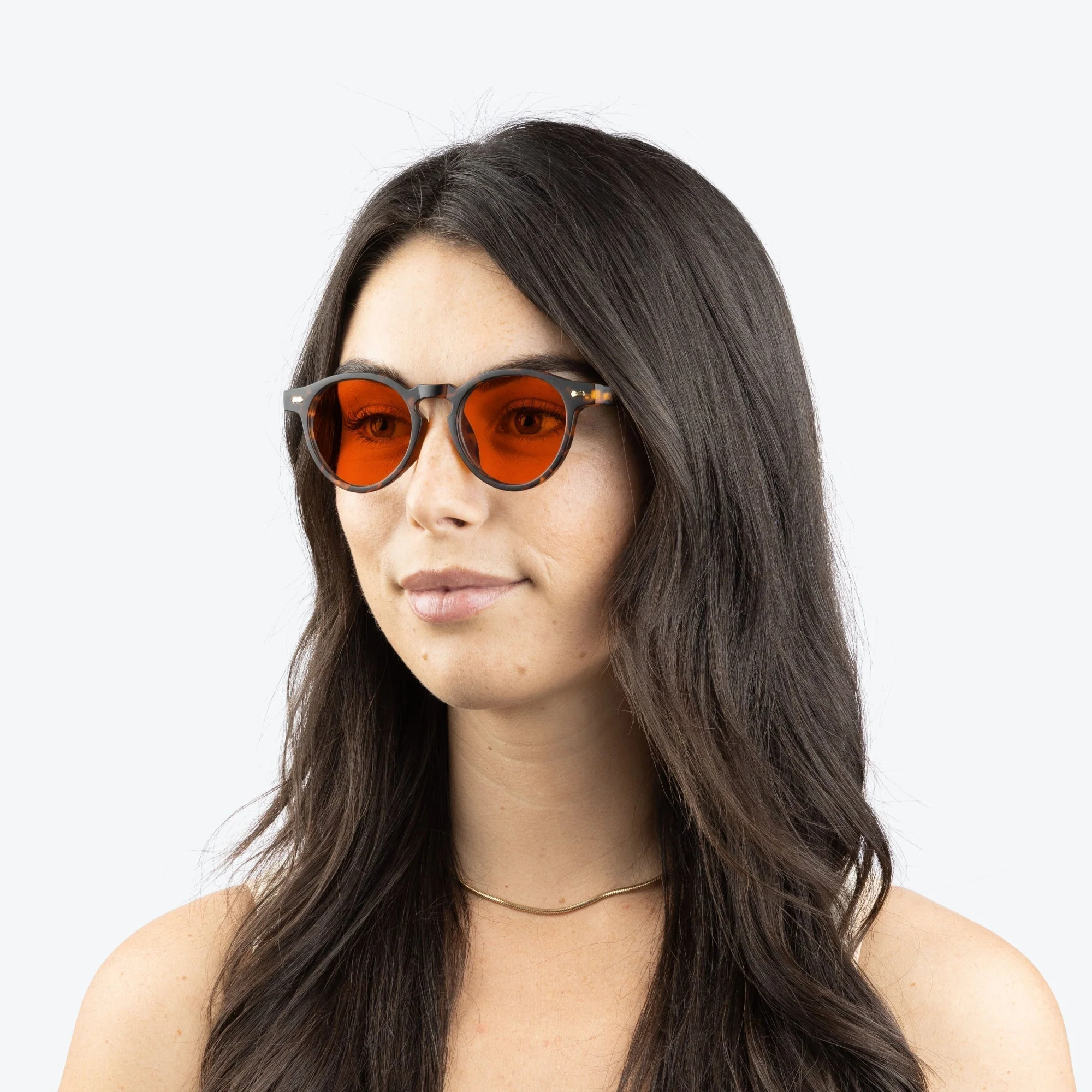NightFall Oscar Blue Blocking Glasses - Tortoise - Readers - Image 4