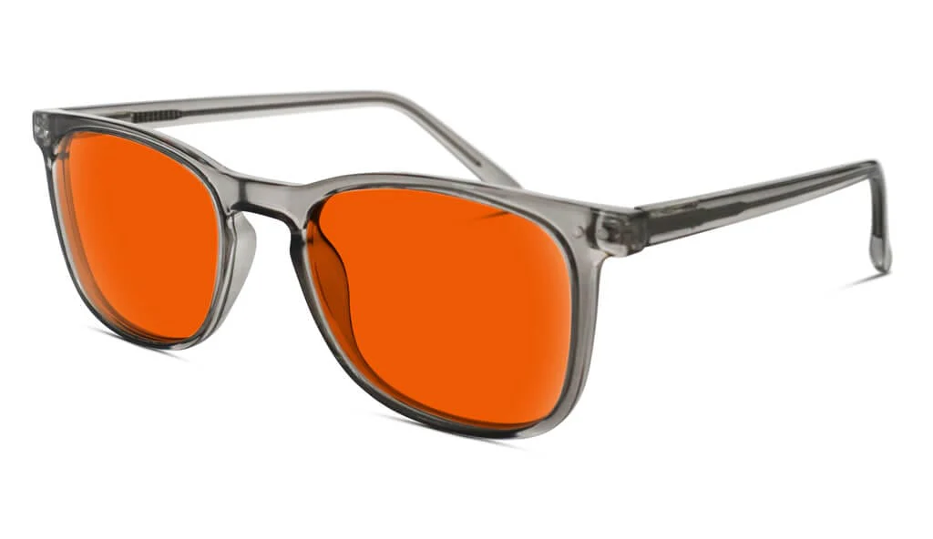 Nightfall Taylor Blue Blocking Glasses - Pearl Grey - Image 2