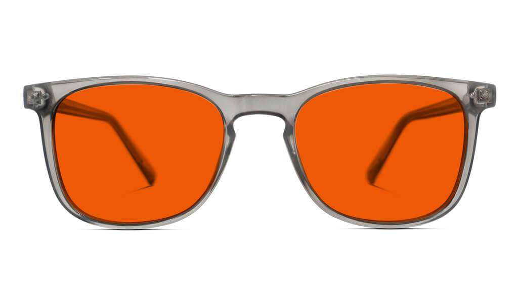 Nightfall Taylor Blue Blocking Glasses - Pearl Grey - Prescription