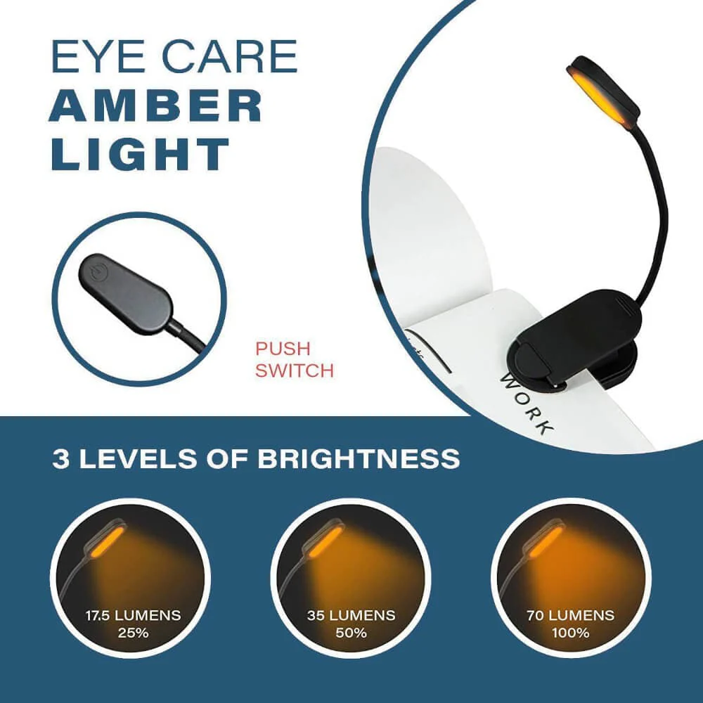 NoBlue Amber Book Light - Image 8