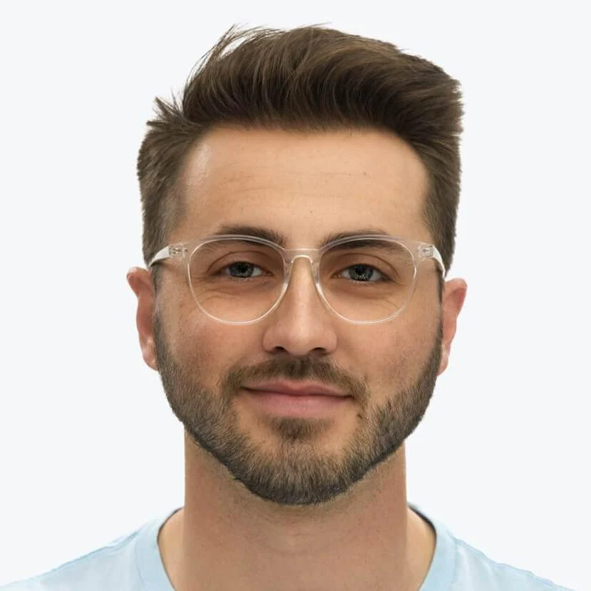 ScreenTime Billie Computer Glasses - Crystal - Readers - Image 8