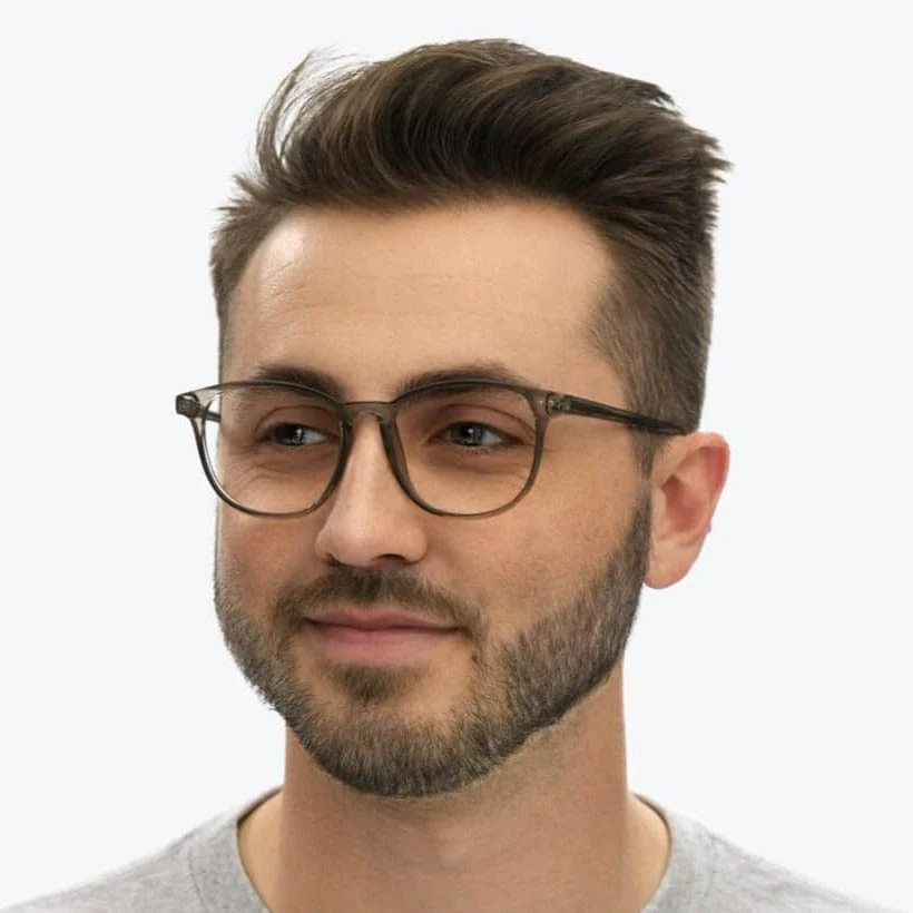 ScreenTime Billie Computer Glasses - Pearl Grey - Image 6