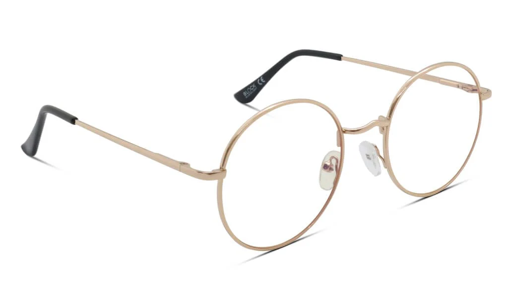 ScreenTime Elton Computer Glasses - Gold - Prescription - Image 7