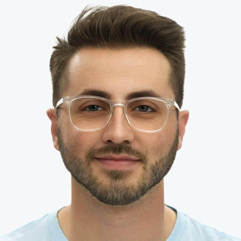ScreenTime Taylor Computer Glasses - Crystal - Prescription - Image 5