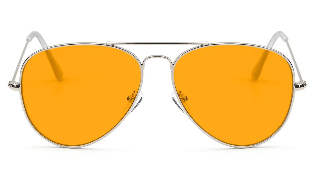 SunDown Aviator Blue Blocking Glasses - Readers - Image 3