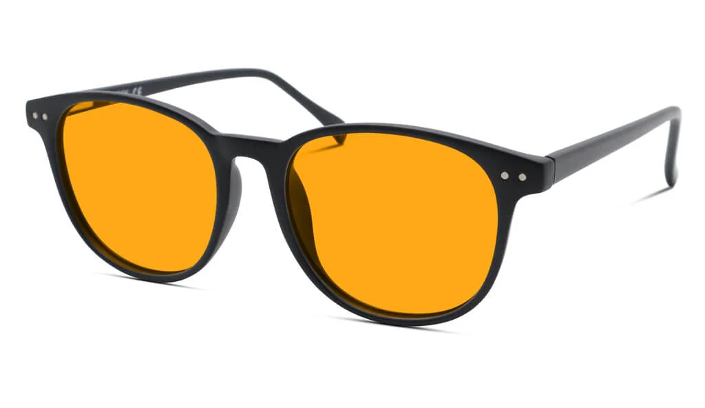 SunDown Billie Blue Blocking Glasses - Black - Image 2