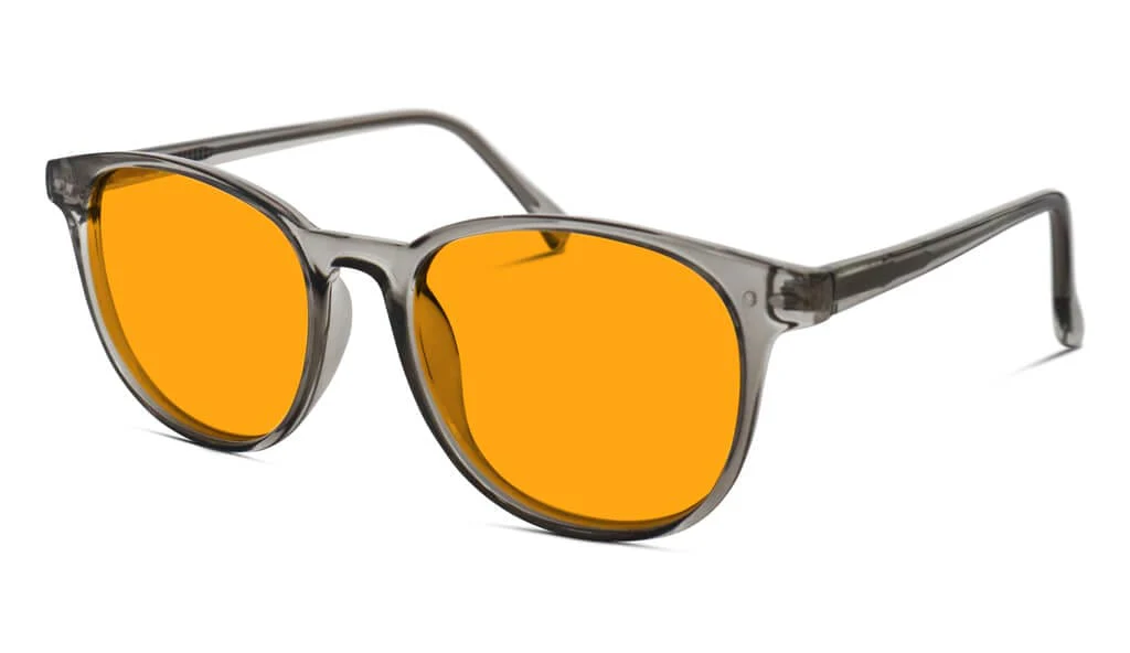 SunDown Billie Blue Blocking Glasses-Pearl Grey - Image 2
