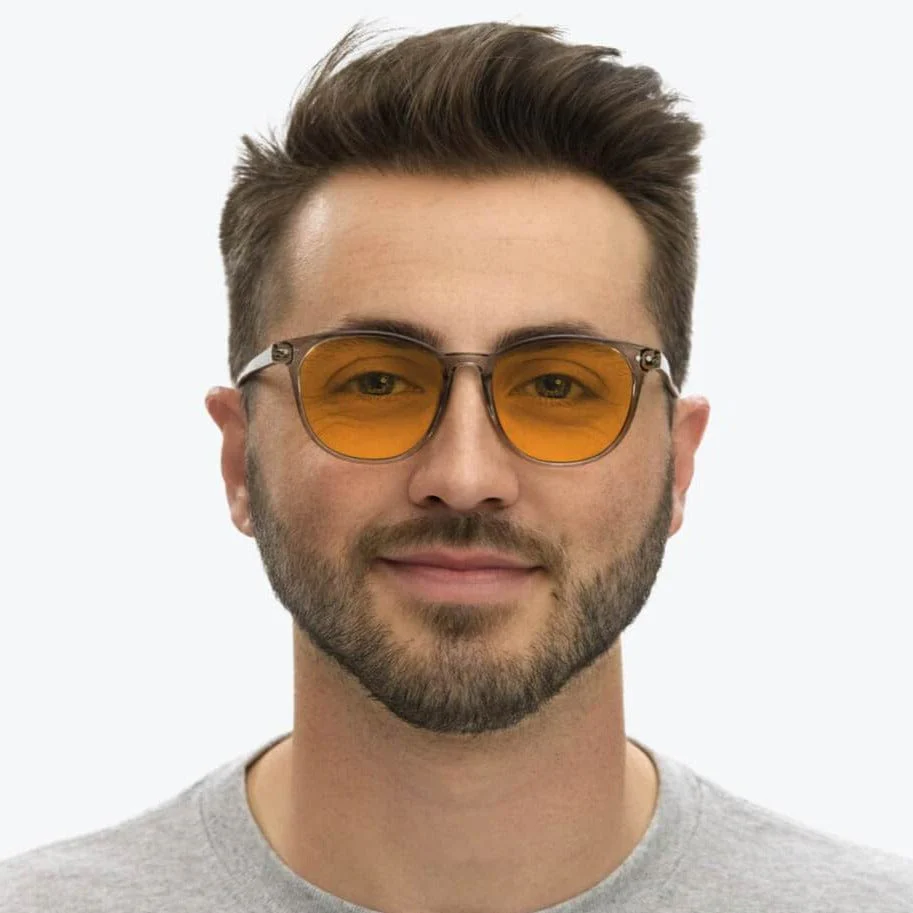 SunDown Billie Blue Blocking Glasses-Pearl Grey - Image 8