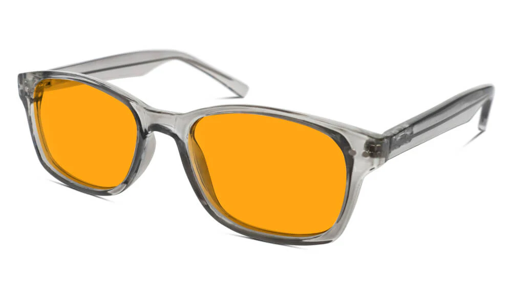 SunDown Lucent Blue Blocking Glasses-Pearl Grey - Readers - Image 2