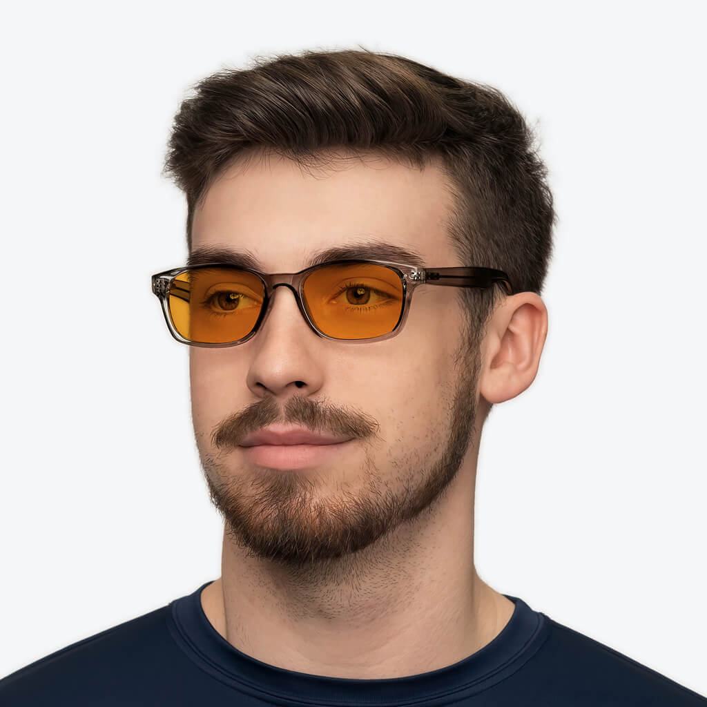 SunDown Lucent Blue Blocking Glasses-Pearl Grey - Readers - Image 5