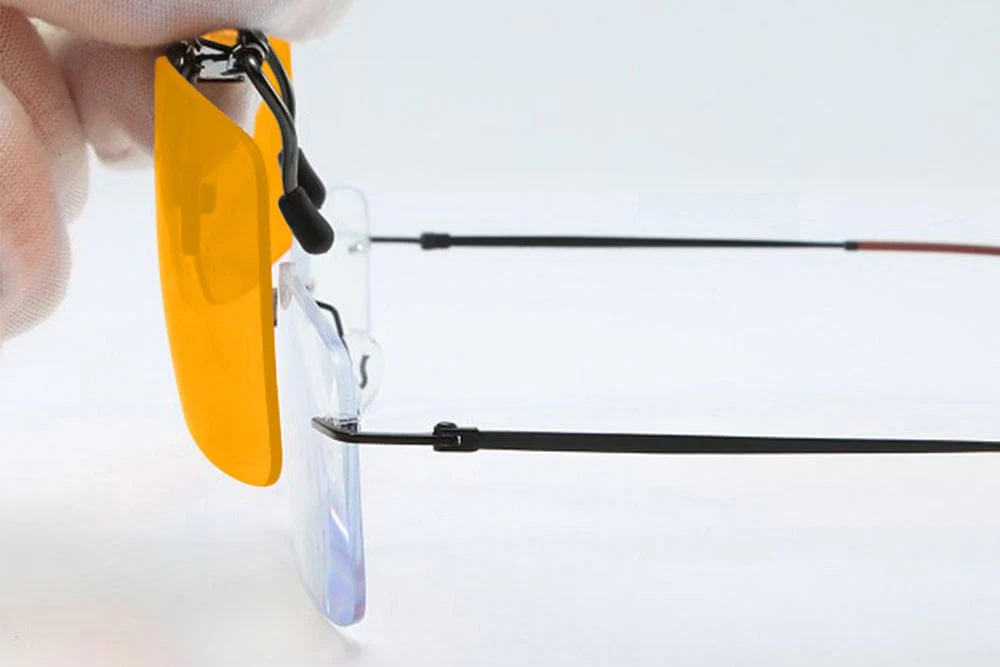 SunDown Clip-on Blue Blocking Glasses - Image 3