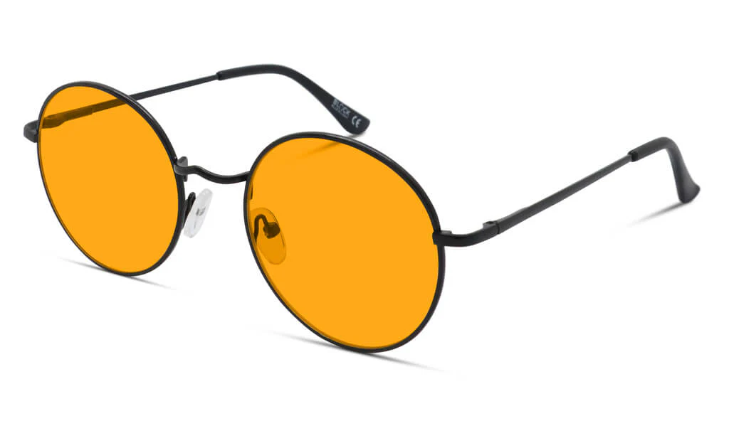 SunDown Elton Blue Blocking Glasses - Black - Prescription - Image 2