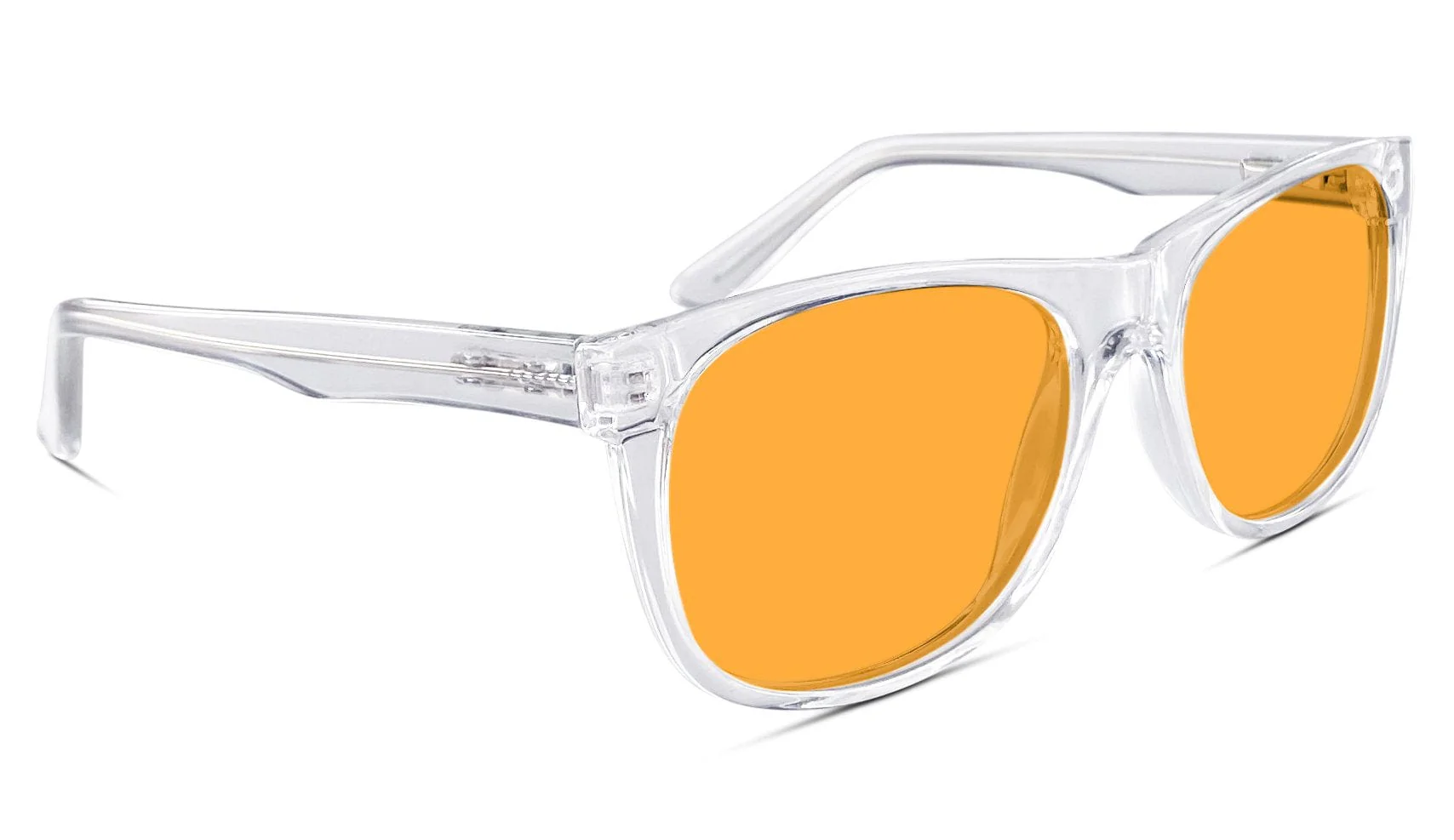SunDown Kids Blue Blocking Glasses - Crystal - Readers - Image 3