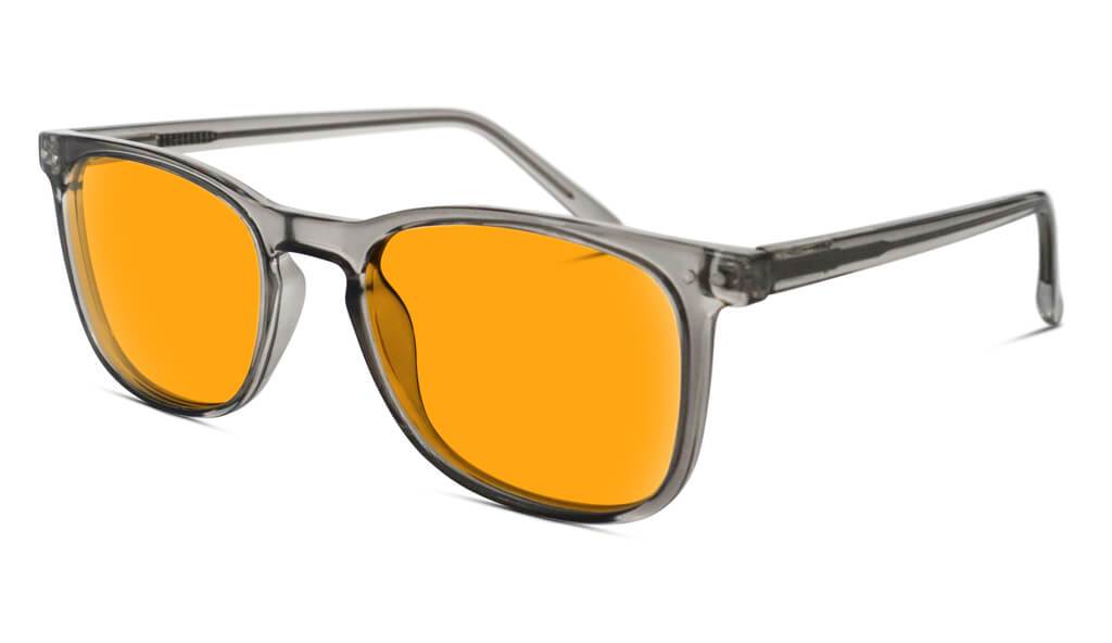 SunDown Taylor Blue Blocking Glasses-Pearl Grey - Prescription - Image 2