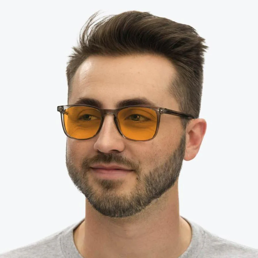 SunDown Taylor Blue Blocking Glasses-Pearl Grey- Readers - Image 7