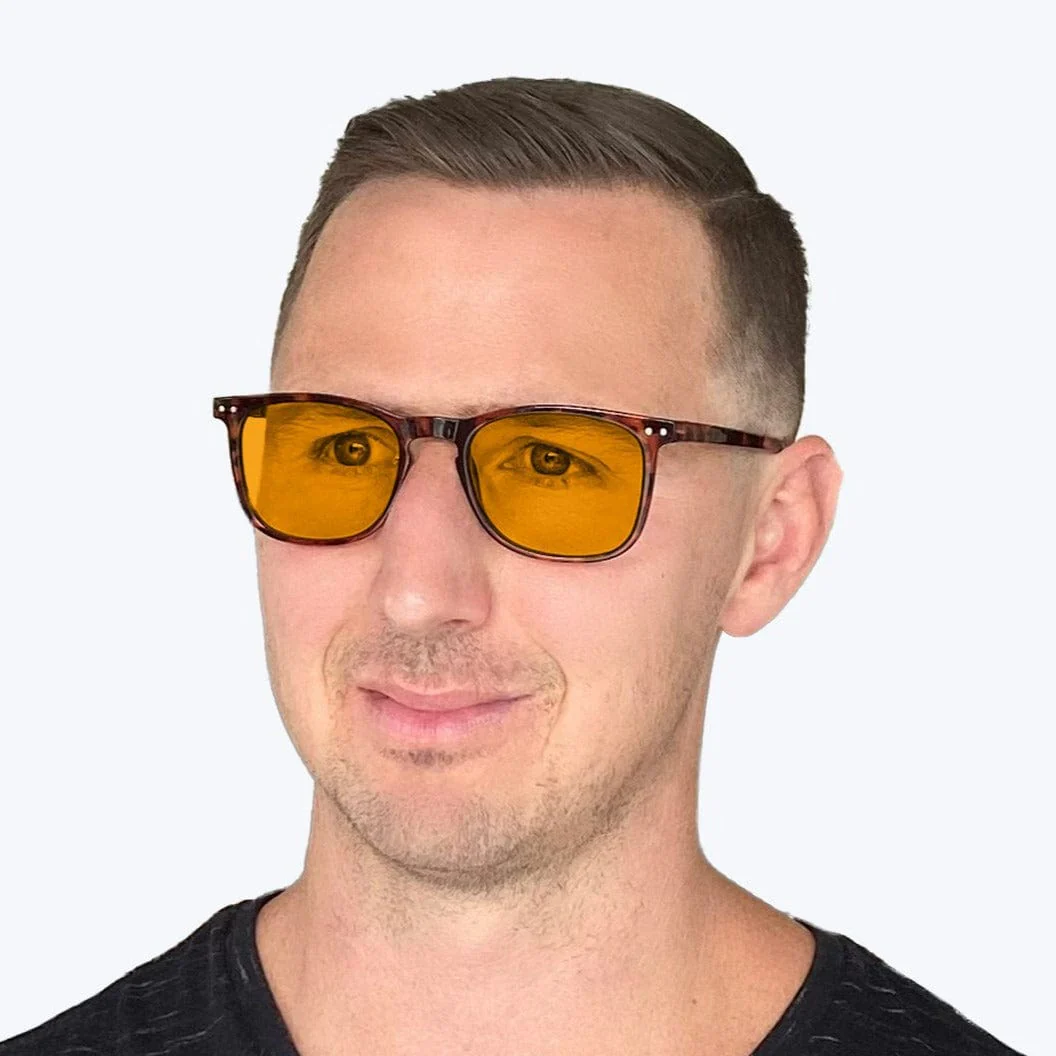 SunDown Taylor Blue Blocking Glasses - Tortoise - Image 5