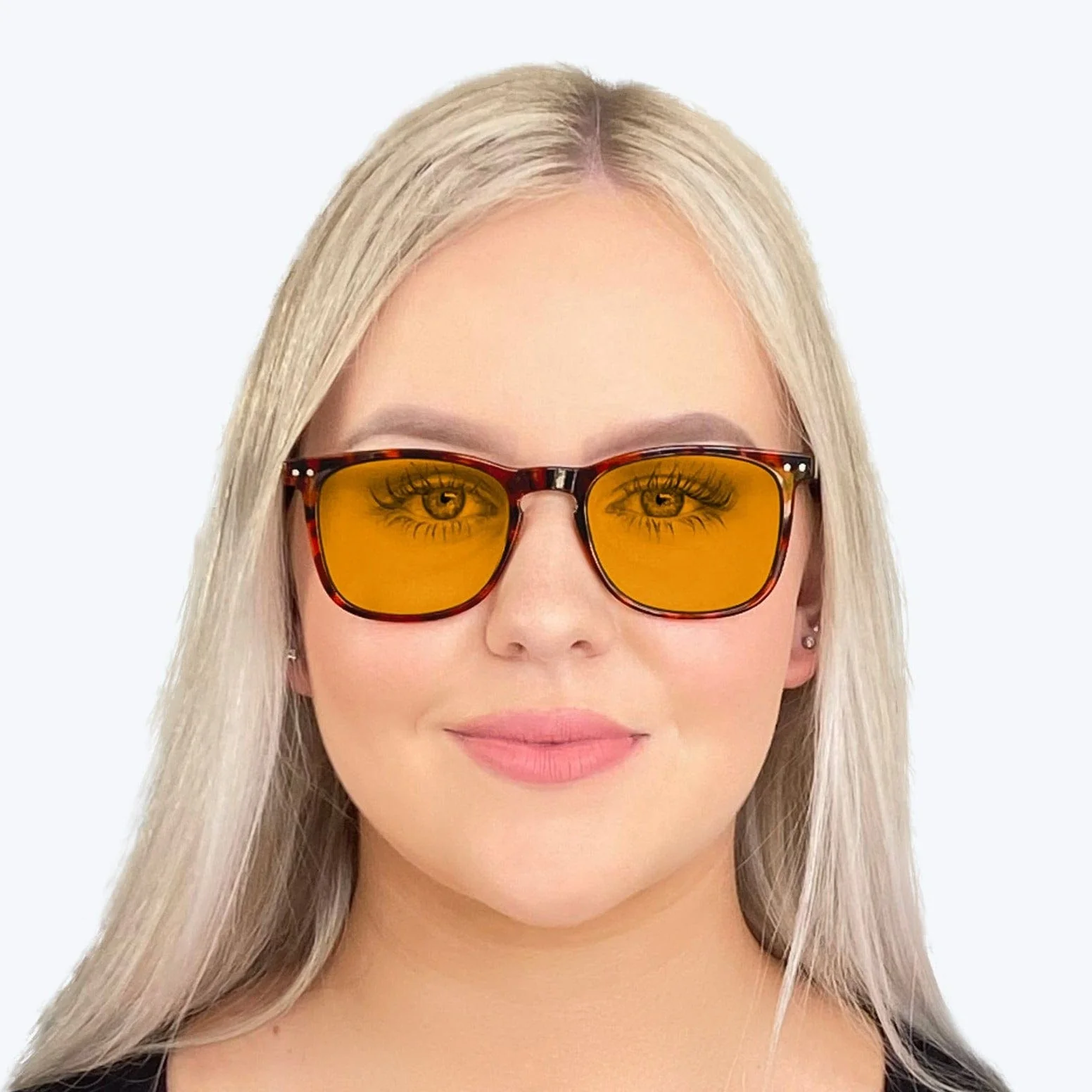SunDown Taylor Blue Blocking Glasses - Tortoise - Image 6