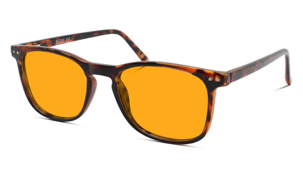 SunDown Taylor Blue Blocking Glasses - Tortoise - Prescription - Image 2