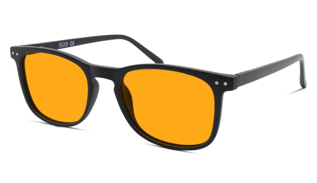 SunDown Taylor Blue Blocking Glasses - Black - Image 2