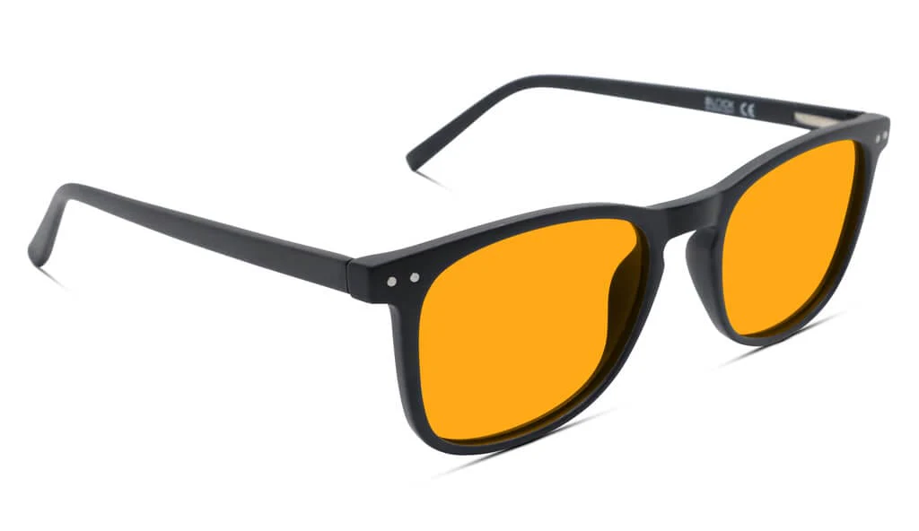 SunDown Taylor Blue Blocking Glasses - Black - Image 3