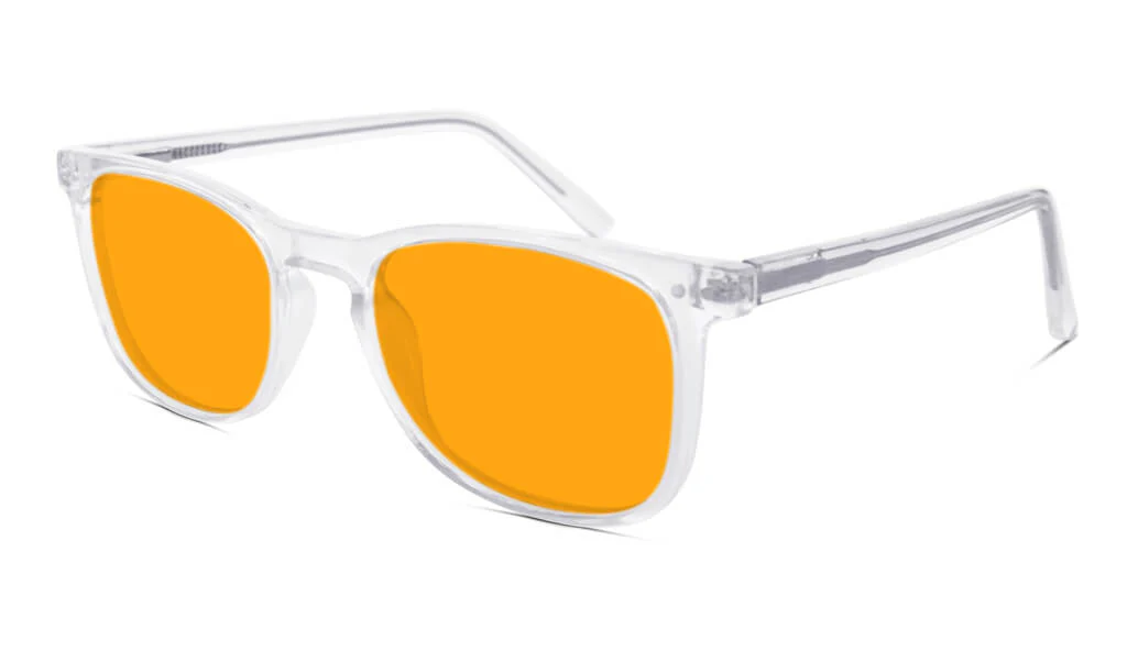 SunDown Taylor Blue Blocking Glasses - Crystal - Image 2