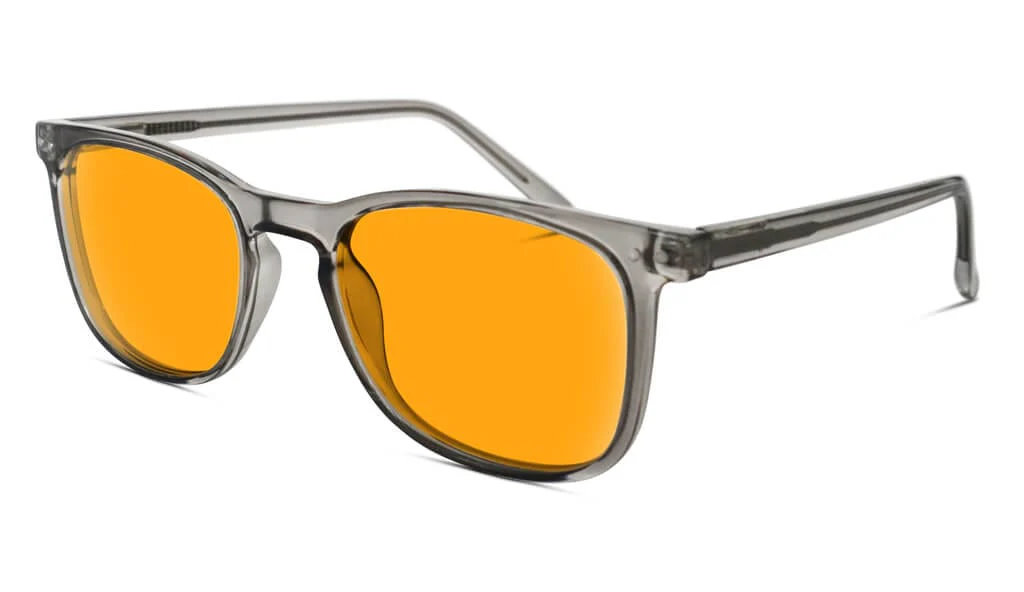 SunDown Taylor Blue Blocking Glasses-Pearl Grey - Image 2