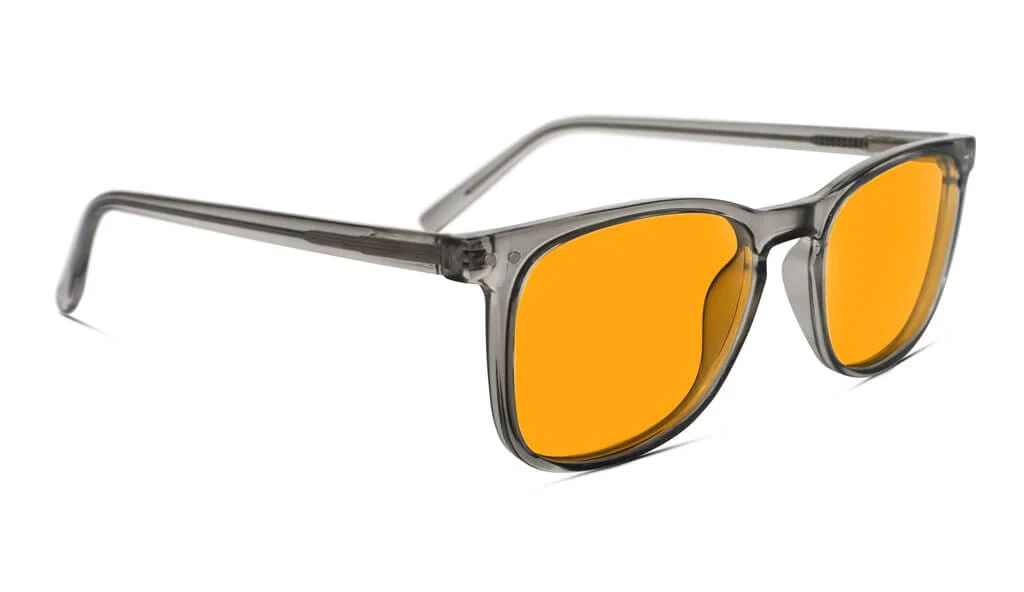 SunDown Taylor Blue Blocking Glasses-Pearl Grey - Image 3