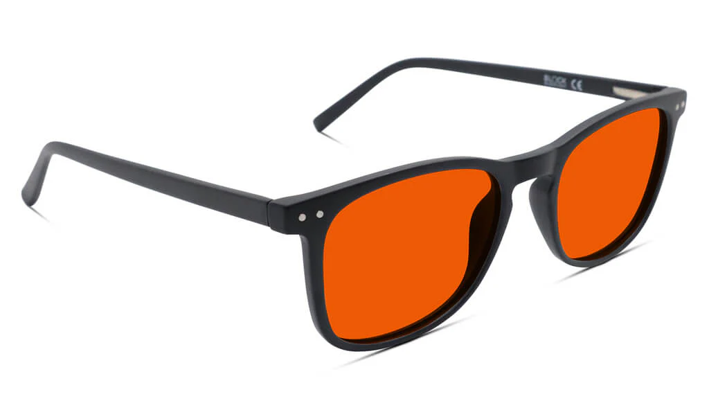 Nightfall Taylor Blue Blocking Glasses - Black - Image 4