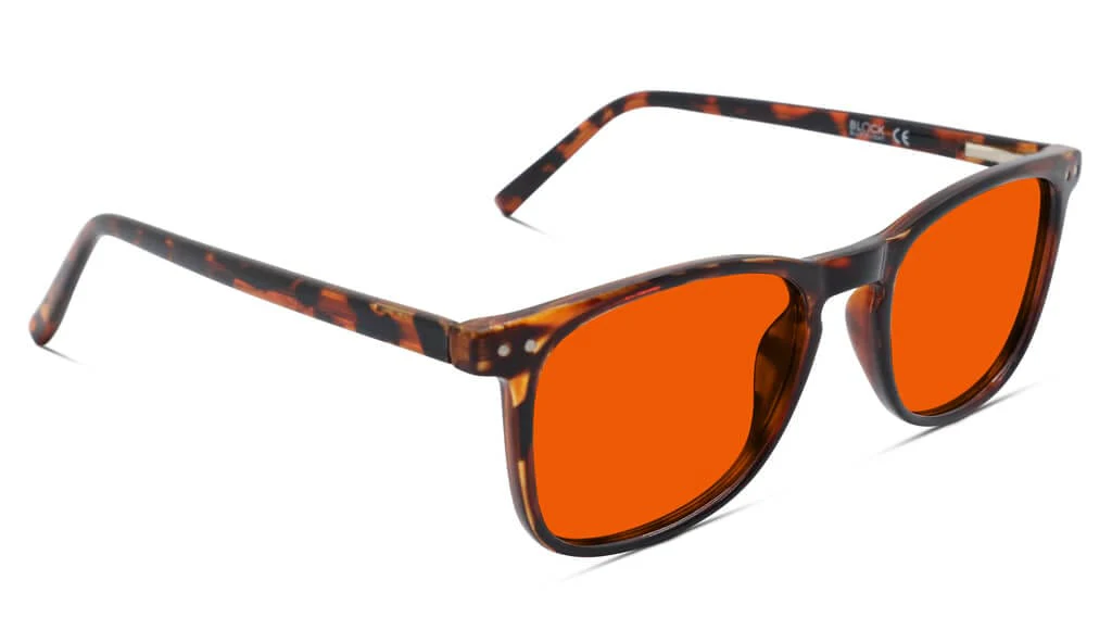 Nightfall Taylor Blue Blocking Glasses - Tortoise - Image 3